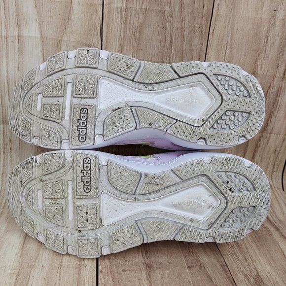 ADIDAS Crazychaos J Running Shoes Cloudfoam Pink/Multi Hi-Res Yellow EF3… - Picture 9 of 12